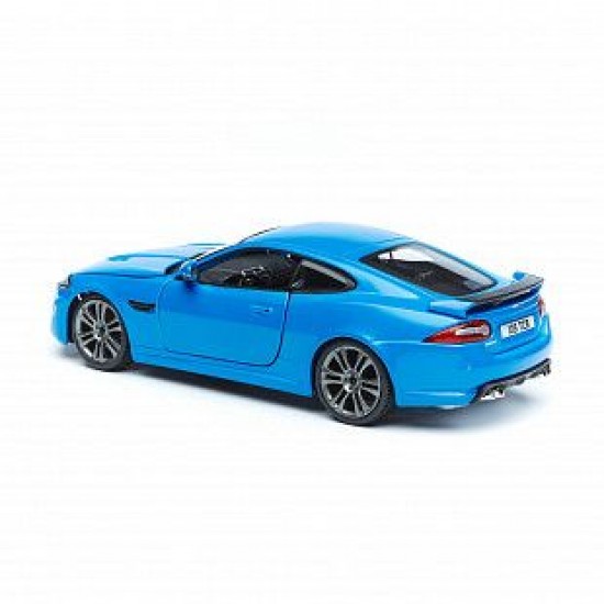 Автомобиль Bburago 1:24 Jaguar XKR-S (18-21063) blue