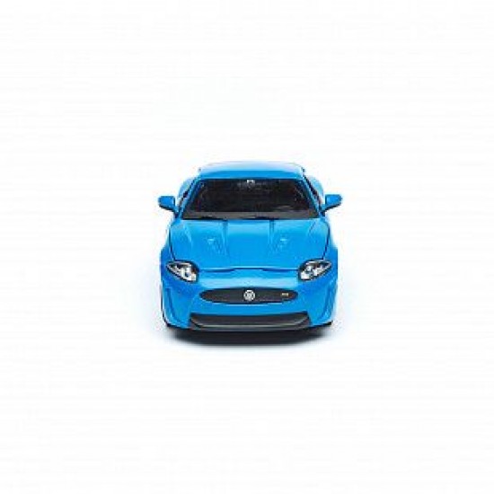 Автомобиль Bburago 1:24 Jaguar XKR-S (18-21063) blue