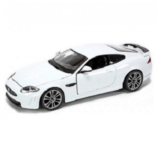 Автомобиль Bburago 1:24 Jaguar XKR-S (18-21063) white