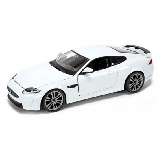 Автомобиль Bburago 1:24 Jaguar XKR-S (18-21063) white