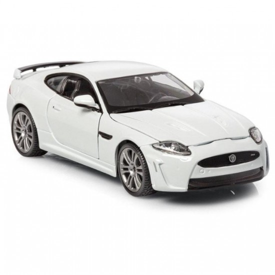 Автомобиль Bburago 1:24 Jaguar XKR-S (18-21063) white