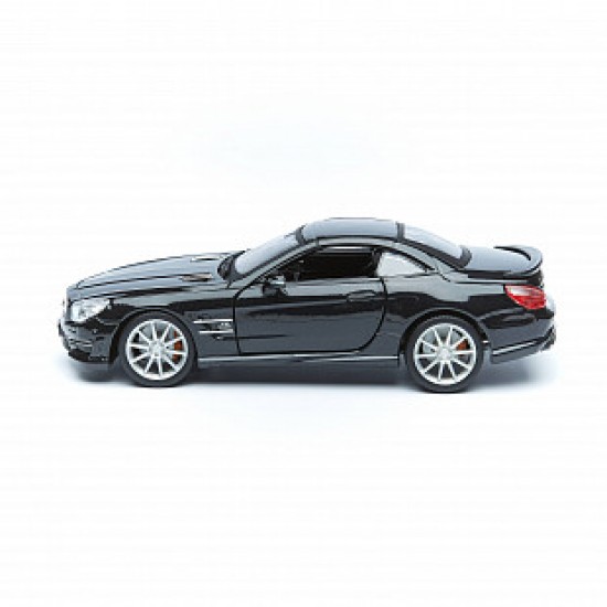 Автомобиль Bburago 1:24 Mercedes-Benz Sl 65 Amg Hardtop (18-21066) black