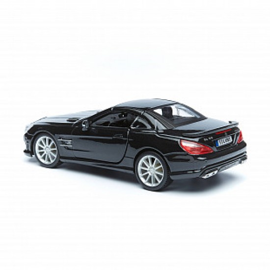 Автомобиль Bburago 1:24 Mercedes-Benz Sl 65 Amg Hardtop (18-21066) black