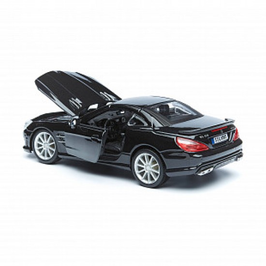 Автомобиль Bburago 1:24 Mercedes-Benz Sl 65 Amg Hardtop (18-21066) black