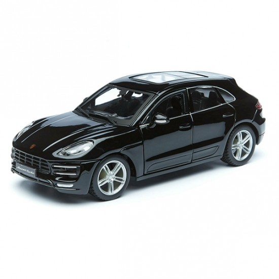 Автомобиль Bburago 1:24 Porsche Macan (18-21077) black