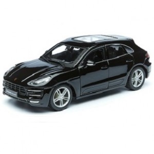 Автомобиль Bburago 1:24 Porsche Macan (18-21077) black