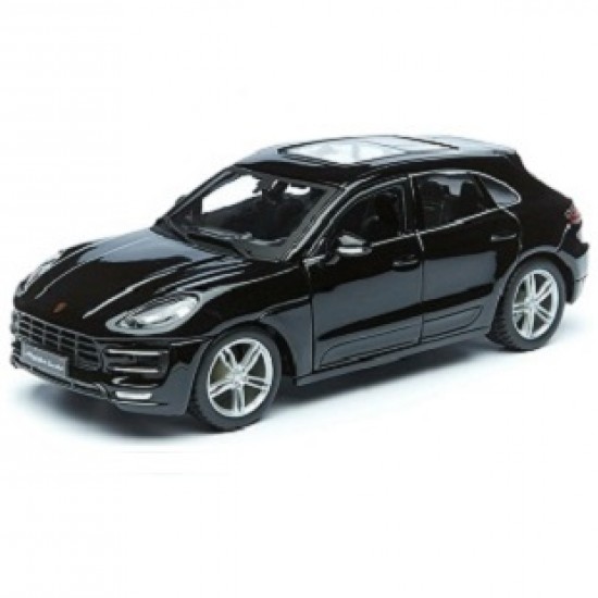 Автомобиль Bburago 1:24 Porsche Macan (18-21077) black