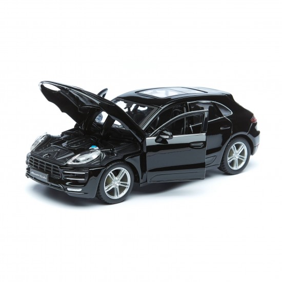 Автомобиль Bburago 1:24 Porsche Macan (18-21077) black