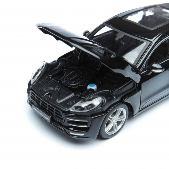 Автомобиль Bburago 1:24 Porsche Macan (18-21077) black