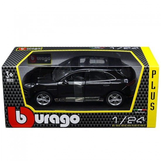 Автомобиль Bburago 1:24 Porsche Macan (18-21077) black