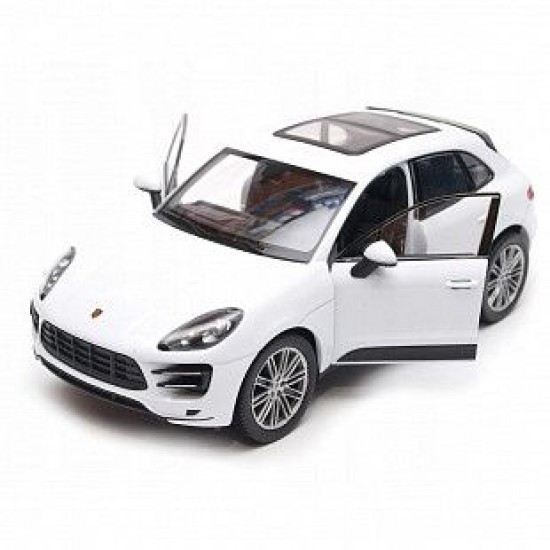 Автомобиль Bburago 1:24 Porsche Macan (18-21077) white