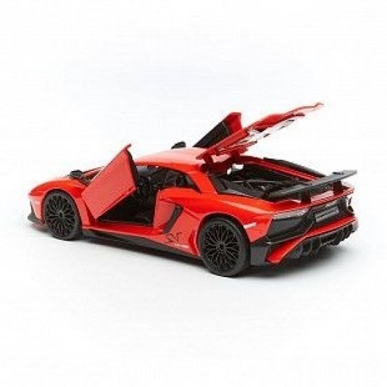 Автомобиль Bburago 1:24 Lamborghini Aventador LP750-4 SV (18-21079) red
