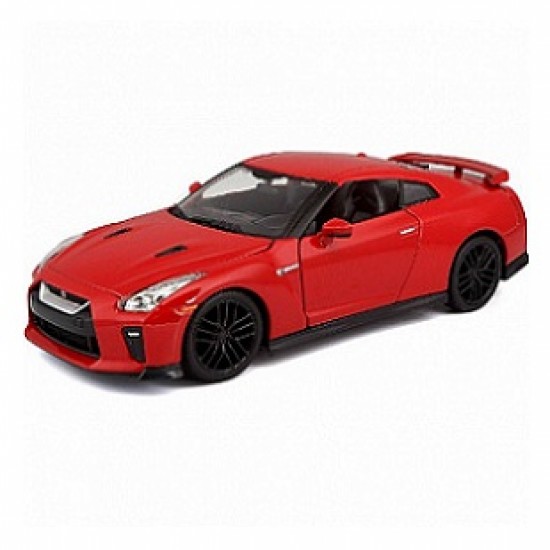 Автомобиль Bburago 1:24 Nissan GT-R (18-21082) red