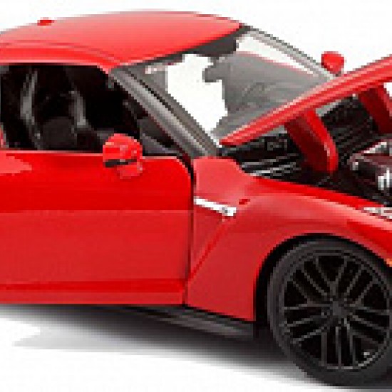 Автомобиль Bburago 1:24 Nissan GT-R (18-21082) red
