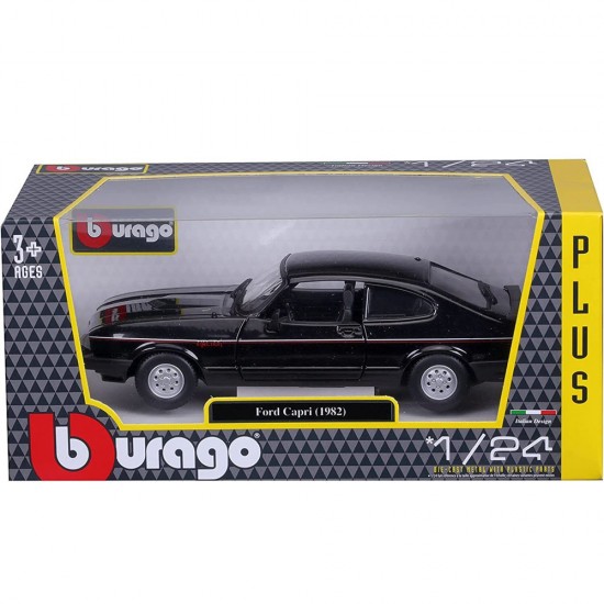 Автомобиль Bburago 1:24 Ford Capri [1982] (18-21093) black