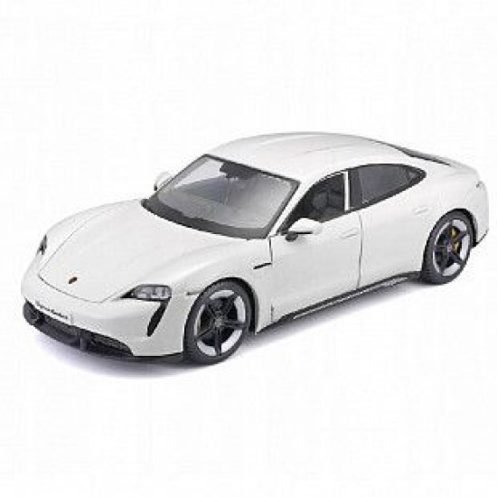 Автомобиль Bburago 1:24 Porsche Taycan Turbo S (18-21098) white