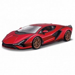 Автомобиль Bburago 1:24 Lamborghini Sián FKP 37 (18-21099) red