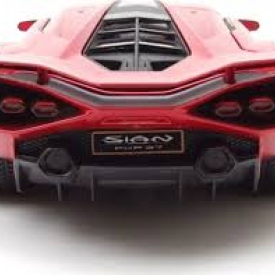 Автомобиль Bburago 1:24 Lamborghini Sián FKP 37 (18-21099) red