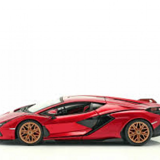 Автомобиль Bburago 1:24 Lamborghini Sián FKP 37 (18-21099) red