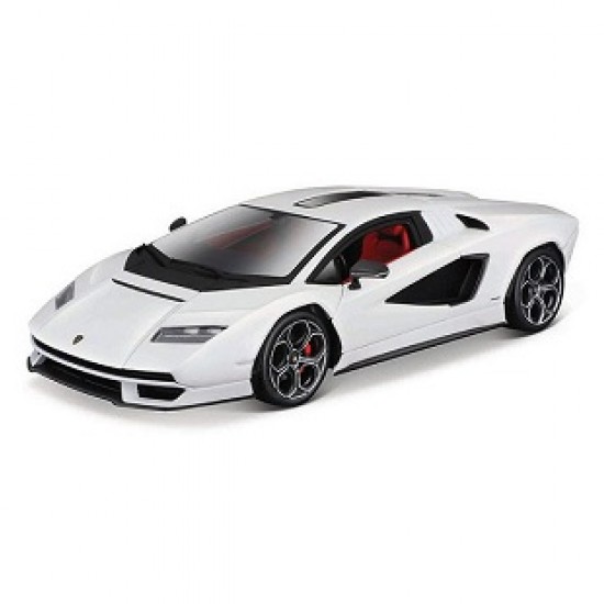 Автомобиль Bburago 1:24 Lamborghini Countach LPI 800-4 (18-21102) white
