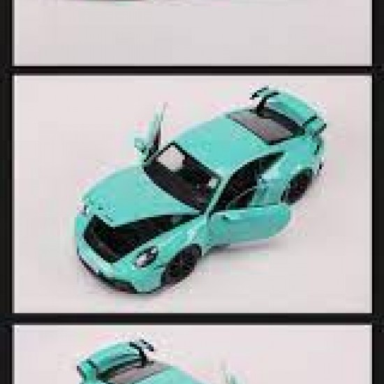 Автомобиль Bburago 1:24 Porsche 911 GT3 (18-21104) green