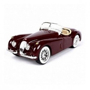 Автомобиль Bburago 1:24 Jaguar Xk 120 Roadster [1951] (18-22018) red