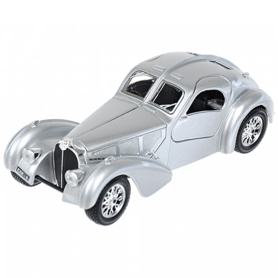 Автомобиль Bburago 1:24 Bugatti Atlantic (18-22092) silver