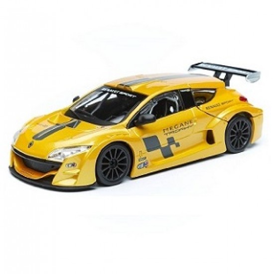 Автомобиль Bburago 1:24 Renault Megane Trophy (18-22115) yellow