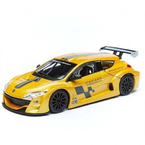 Автомобиль Bburago 1:24 Renault Megane Trophy (18-22115) yellow