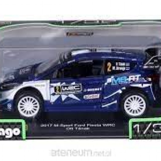 Автомобиль Bburago 1:32 RACING M-Sport Ford Fiesta WRC [2017] (18-41052)