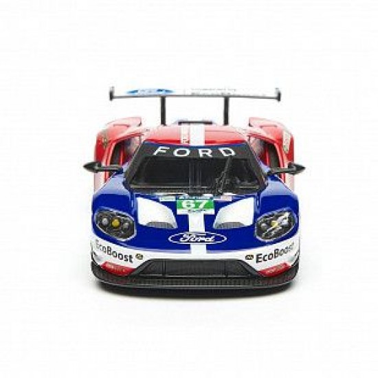 Автомобиль Bburago 1:32 RACING Ford GT №67 Le Mans [2017] (18-41158) blue