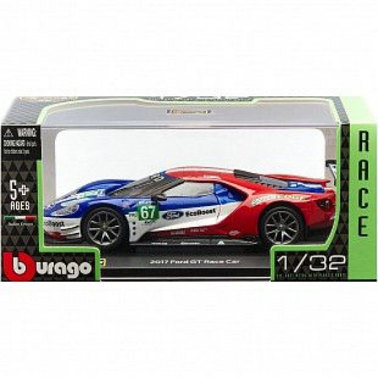 Автомобиль Bburago 1:32 RACING Ford GT №67 Le Mans [2017] (18-41158) blue