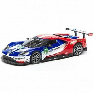 Автомобиль Bburago 1:32 RACING Ford GT №67 Le Mans [2017] (18-41158) blue