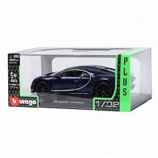 Автомобиль Bburago 1:32 Bugatti Chiron (18-42025) blue