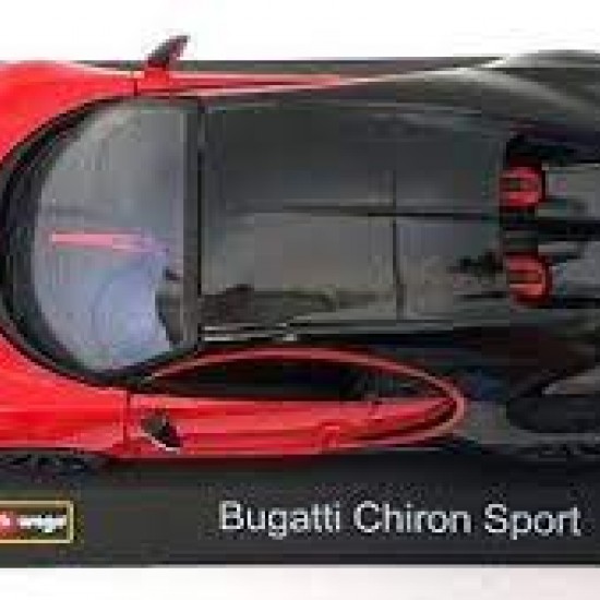 Автомобиль Bburago 1:32 Bugatti Chiron Sport (18-42029) red