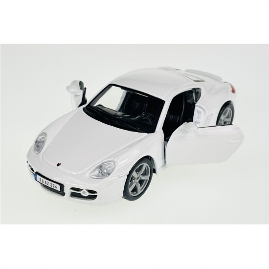 Автомобиль Bburago 1:32 Porsche Cayman S (18-43003) white