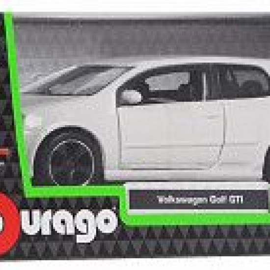 Автомобиль Bburago 1:32 Volkswagen Golf GTI (18-43005) white