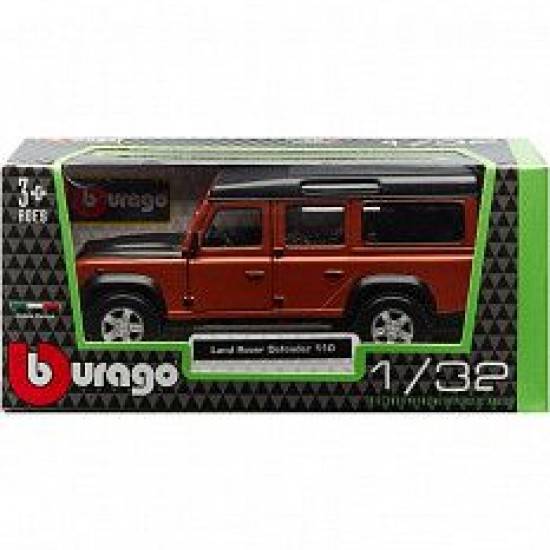 Автомобиль Bburago 1:32 Landrover Defender (18-43029) red