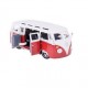 Автомобиль Bburago 1:32 Volkswagen Van Samba (18-43048) red