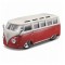 Автомобиль Bburago 1:32 Volkswagen Van Samba (18-43048) red