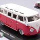 Автомобиль Bburago 1:32 Volkswagen Van Samba (18-43048) red
