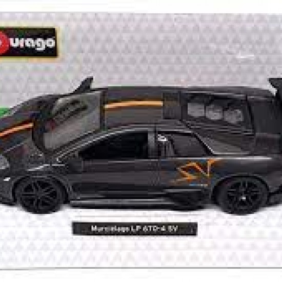 Автомобиль Bburago 1:32 Lamborghini Murcielago LP 670-4 SV (18-43052) grey