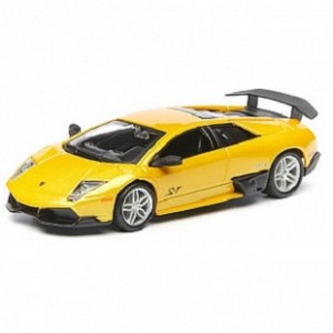 Автомобиль Bburago 1:32 Lamborghini Murcielago LP 670-4 SV (18-43052) yellow