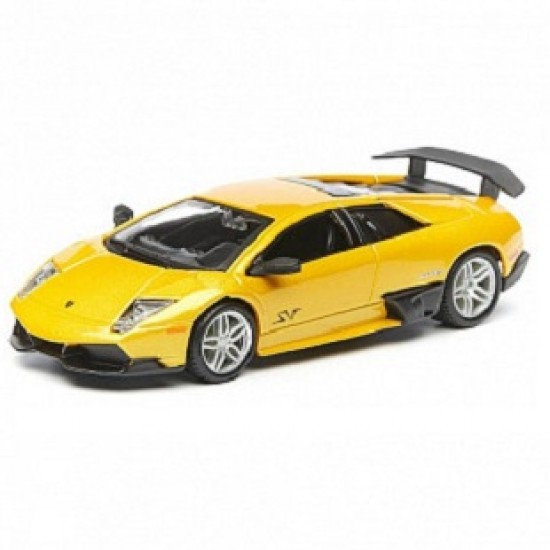 Автомобиль Bburago 1:32 Lamborghini Murcielago LP 670-4 SV (18-43052) yellow