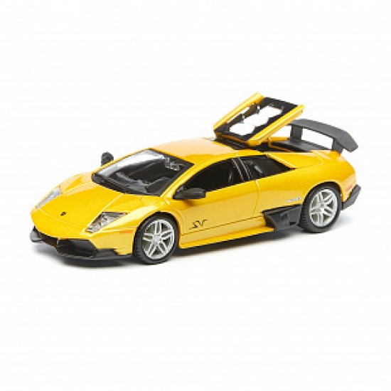 Автомобиль Bburago 1:32 Lamborghini Murcielago LP 670-4 SV (18-43052) yellow