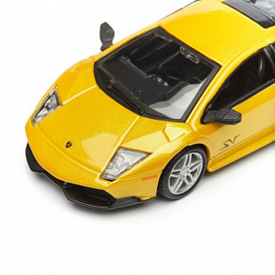 Автомобиль Bburago 1:32 Lamborghini Murcielago LP 670-4 SV (18-43052) yellow