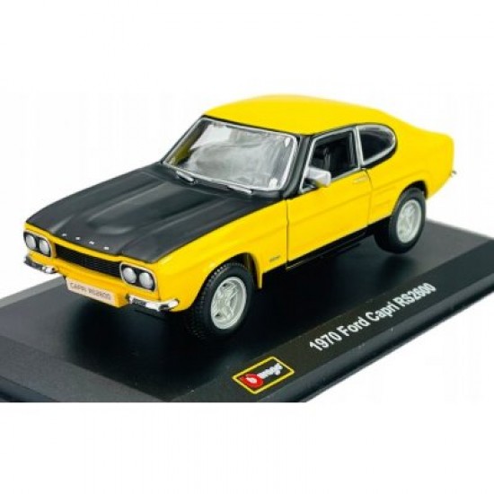 Автомобиль Bburago 1:32 Ford Capri RS2600 [1970] (18-43055) yellow