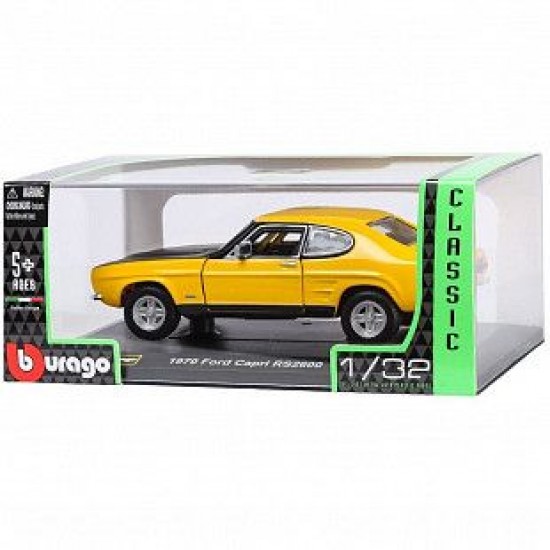 Автомобиль Bburago 1:32 Ford Capri 1972 (18-43207) yellow