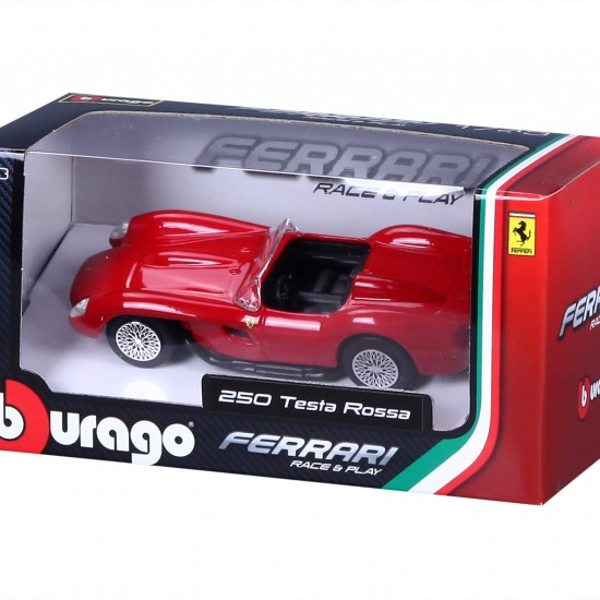 Автомобиль Bburago 1:43 Ferrari Testarossa (18-36000/18-31099) red