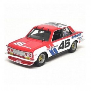 Автомобиль Bburago 1:43 RACING BRE Datsun 510 (18-38301)#46